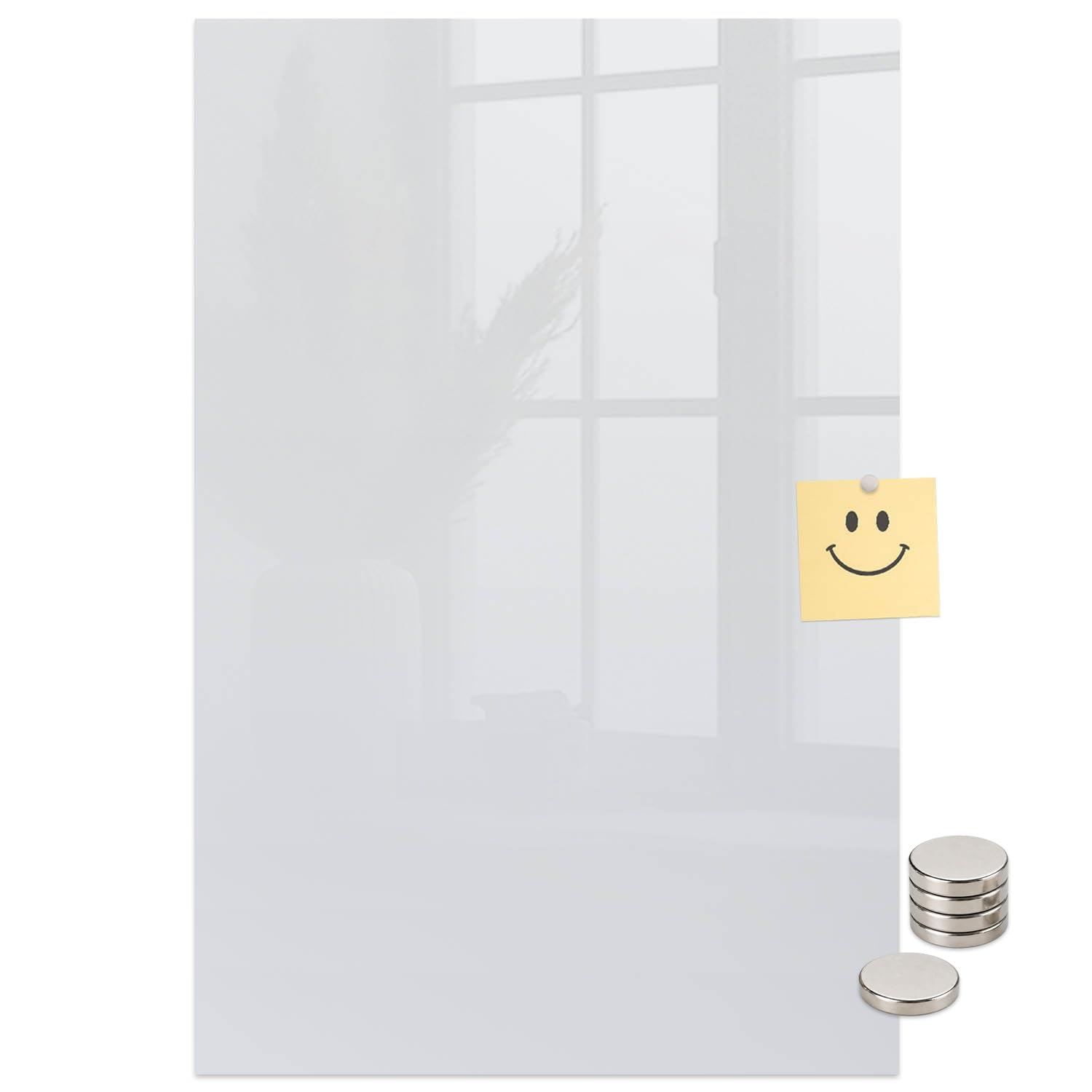 Lavagna Magnetica All-in-One per Caffetterie 40x60 Colore bianco scuro