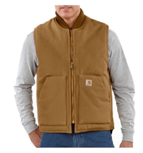 Carhartt Gilet Imbottito, Collo A Costine, Vestibilità Comoda,...