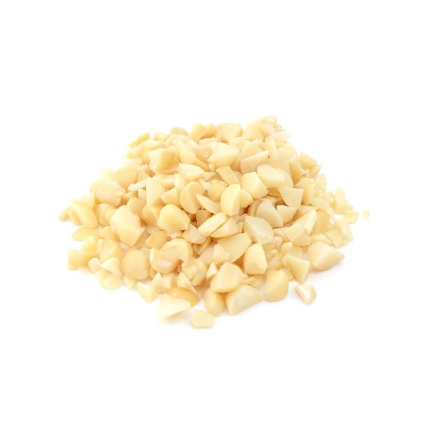 Macadamia Nuts - Raw, Diced - 5 lb. Box