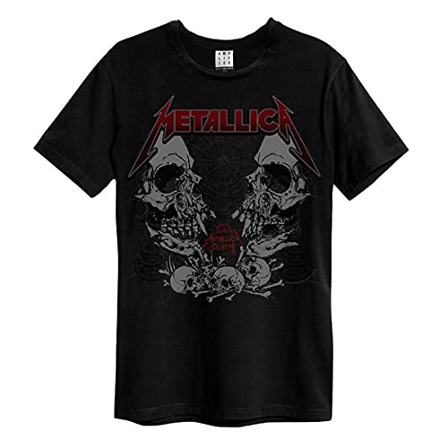 T-Shirt Metallica Birth School Amplified en Coton Premium Finition Vintage