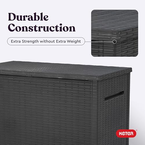 Keter Java 230 Gal Outdoor Storage Box for Patio and Pool Accessories - image 8
