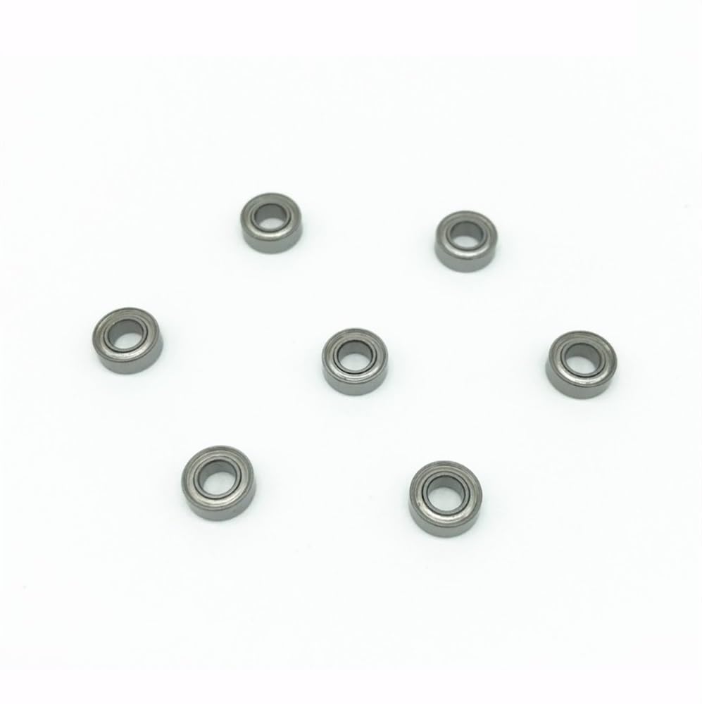 10 Cuscinetti A Sfere MR84ZZ In Acciaio - 4mm X 8mm X 3mm Con Scudi Metallici - Foto 7