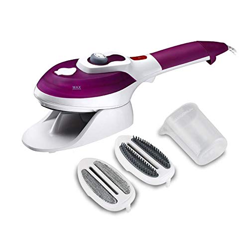 Iron Garment Steamer Upgrade,60Er Jahre Schnelles Vorheizen, Abnehmbarer Wassertank,2 in 1 Handbügeln Und Vertikales Dämpfen, Portable Für Zu