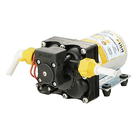 Lilie WeißGELB SHURflo Soft Serie Membran Wasserpumpe