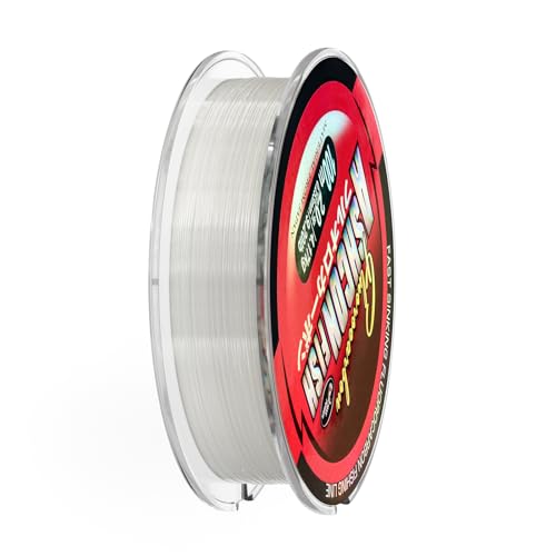 Fluorocarbon Leader Ashconfish 100% invisible et ultra résistant 54.2LB pour pêche en mer