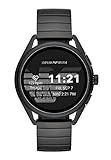 Emporio Armani Homme Écran Tactile Digital Montre Connectée avec Bracelet en Acier Inoxydable ART5020
