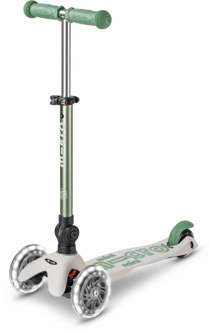 Micro, Mini Micro Deluxe Foldable LED, 3-Wheel Kids Scooter, Ages 2-5
