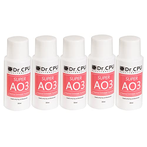 HydraFacial Skincare Face Serum Hydro facial Aqua Peel Concentrated Solution 30ml Per Bottle AS1 SA2 AO3 Elitzia ETCCS123 3 Bottles Per Set (Red)