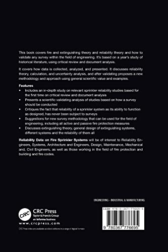 Reliability Data on Fire Sprinkler Systems