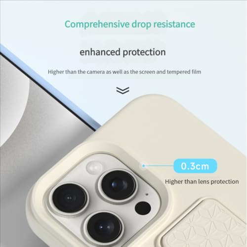 Étui de luxe en silicone liquide pour iPhone 16 Pro Max de finition mate - 3