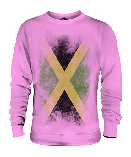 Sweat-shirt Jamaïque homme et femme avec motif drapeau dégradé pull unisexe Candymix