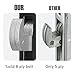 Storefront Door Lock Alsecure Commerical Mortise Lock, Swing Deadbolt & Solid Brass Cylinder Combo with Key & Thumbturn Keyed Alike for Aluminum/Zinc Alloy Shop Doors, 1.1/8