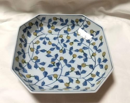 未使用2枚セット　源右衛門窯　プルーン柄　花柄　分柄皿 源右衛門窯 染錦苺絵(赤) 方皿: TORIYOSE | HANEDA Shopping