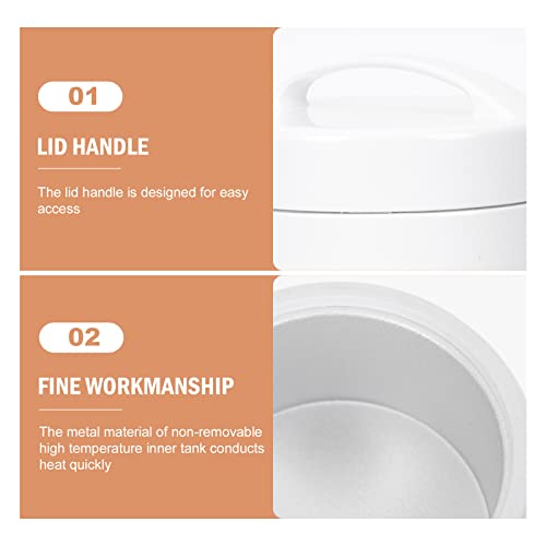 Beaupretty Multiferramentas 1 pc de remo??o de cabelo aquecedor de cera de cera de cera máquina de d