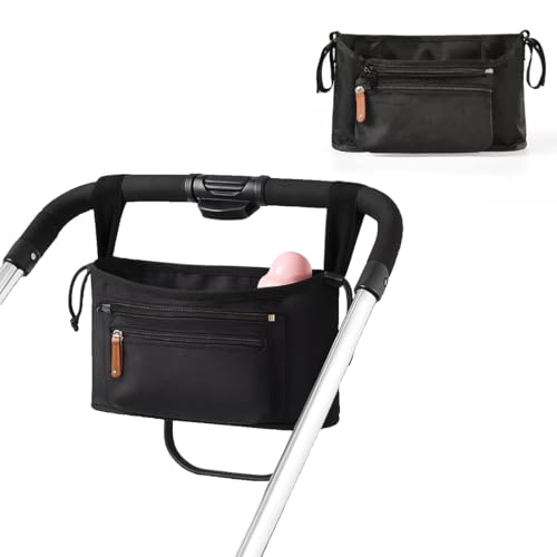 JYNVO - Hamac Poussette, L'Accessoire Poussette, L'Organisateur Poussette Pour Couches Et Jouets, S'Adapte À Tous Les Modèles Buggy