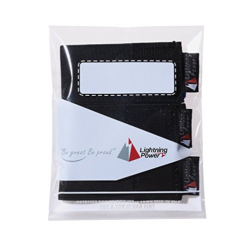 Pack Of 3 Sizes Hook And Loop Straps/Fastener For Securing Items In The Dslr Slr Camera Backpack/Insert Bag/Video Bag #TOP5