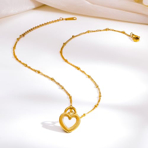 Image of Rubans Demi Fine Stainless Steel Pendant Chain Daily Gift for Women & Girls