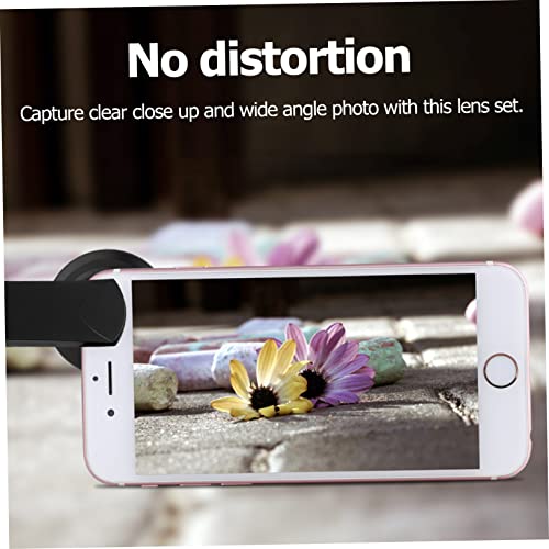 RORPOIR Phone Lens Macro Lens Cat Ears for Headphones Band Charms Smart Phone Digital Pocket Minimum Distortion Premium Optical Lens Clear Pictures Camera Lens Clip Lens Cell Phone Slr 4k