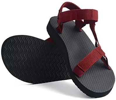 riemot Mens Womens Sport Sandals, Adjustable Walking Athletic Sandals, Non-Slip Arch Support Athletic Sandals, Summer Outdoor Beach Sandals, Trekking, Travel, Camping