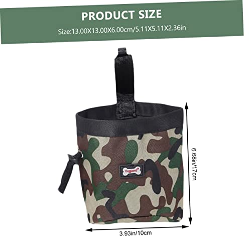 iplusmile 2 Pçs Saco De Petiscos Para Cães Fanny Pack Bolsa De Treinamento Para Cachorros De Brinque