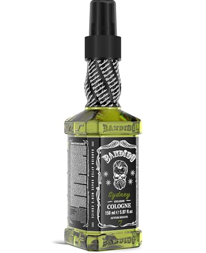 BANDIDO Après Rasage Homme Sydney 150ml | Lotion Après-Rasage Hydratante et Rafraîchissante | Soin Post Rasage Homme | Effet Fraîcheur et Protection | Convient à Tous Types de Peau