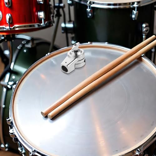 Drum Pole Clamp Mount para Soporte de Platillo, Plata miniatura 6