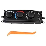 AC Climate Control Heater Module 599-212, A/C Panel Fit for Dodge Ram 1500 2500 3500 2002-2005 Dakota 2001-2004 HVAC Air Conditioning Heater Control Switch Replace 55055905AA 55055905AD