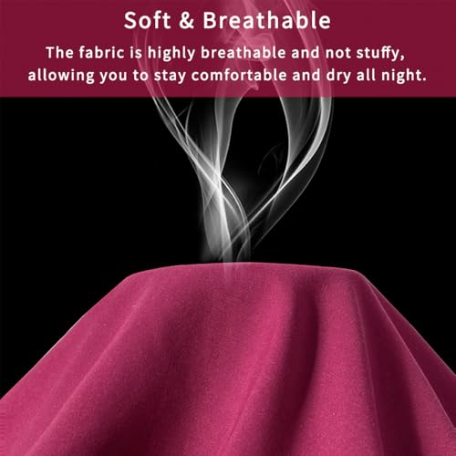 Image of 2 Pack Microfiber King Size Zipper Pillowcases,Rose Pink Pillow Case Set of 2,Soft Comfortable Not Shrink Pillow Cases King,Breathable Luxury Pillow Covers(20x36 Inches)