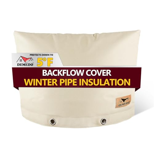 Backflow Insulation Cover for Outside Piping