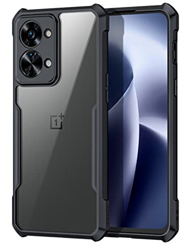 Image of RIGGEAR Xundd Back Cover Case Compatible with OnePlus Nord 2T 5G (Armor|Clear PC and TPU)