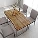 vidaXL Tavolo da Pranzo 160x80x76 cm in Legno Massello di Acacia