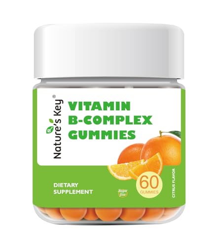 Nature's Key Vitamin B-Complex Gummies - Vitamin B1, B2, B3,