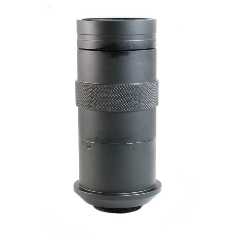 Czarny 20MP VGA 1080P cyfrowy mikroskop wideo z 130X C mocowanie obiektywu mikroskop przemysłowy telefon PCB narzędzia do naprawy(130X Lens)
