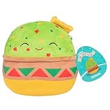 Squishmallows Original 8 Inch Gideon The Fiesta Guacamole - Official Jazwares Plush - Collectible Squishy Food Avocado Soft Stuffed Animal Toy - Gift for Kids, Boys, & Girls