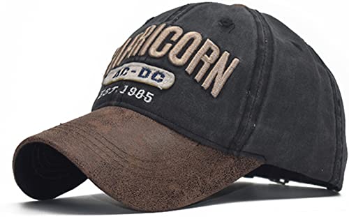 Casquette De Camionneur Baseball Cap pour Femmes Hip Hop Coton Broderie Casquette Unisexe D'été Outdoor Anti-Soleil Cap Papa Chapeau De Sac À Dos Gift,A Cover