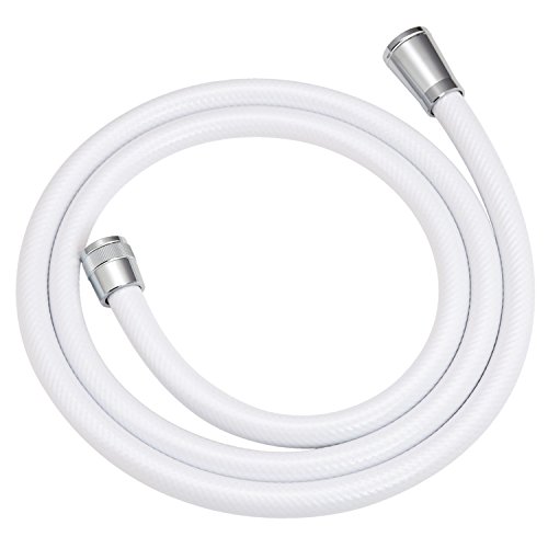 ガオナ これカモ シャワーホース 取替用 1.9m(アダプター付 ほとんどのメーカーに対応 ホワイト) GA-FK010