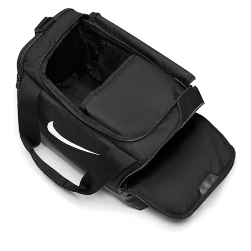 Nike Unisex – Erwachsene Brsla Tasche, Black/Black/White, Einheitsgröße EU