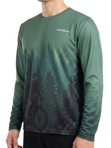 BERGRISAR Men's Mountain Bike Jersey