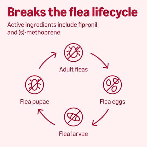 Amazon Basics Flea and Tick Topical Treatment and Prevention for Extra Large Dogs (89-132 lbs), Fast Acting and Long Lasting, 3 Count, Packaging May Vary - image 5