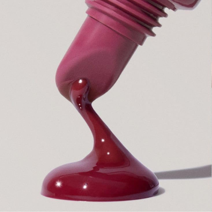 Image of Peptide Lips Tint Hydrating Lip Balm Gloss Moisturizing Lip Treatment With Peptides Long Lasting Shine Nourishing Lips Care For Soft Smooth Plump Lips Daily Makeup Beauty Lip Tint.