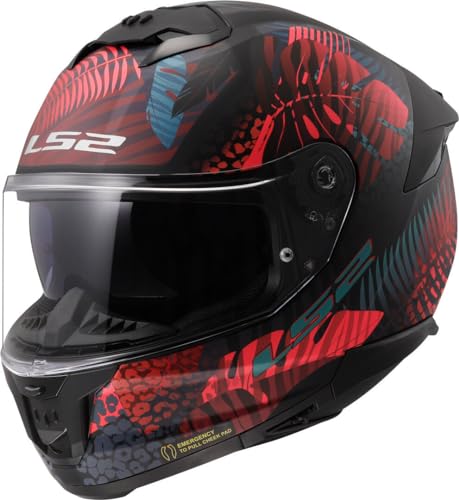 Casque intégral moto LS2 Stream II Jungle taille M pour motard
