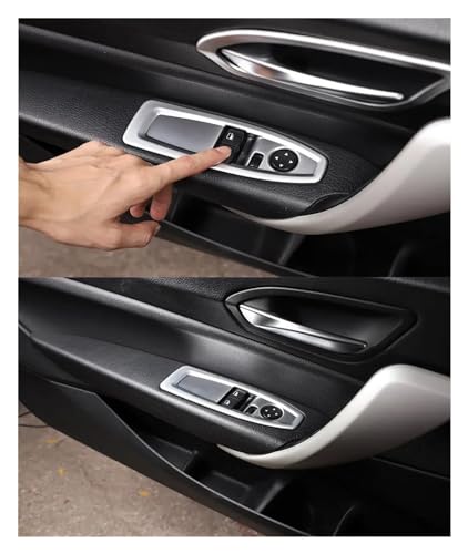 Bouton commande autocollant de cadre ABS Vert pour Série 2 active tourer - 4