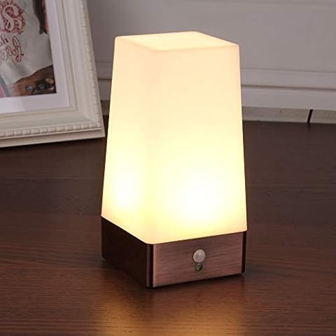 Lámpara de mesa WRalwaysLX con sensor de movimiento inalámbrico PIR LED Cover