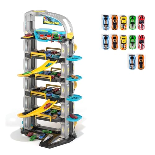 MOLTO | Parcheggio 6 piani con ascensore automatico, eliporto, autolavaggio, stazione di ingrassaggio, stazione di servizio | Giocattoli educativi per bambini | +3 anni in su