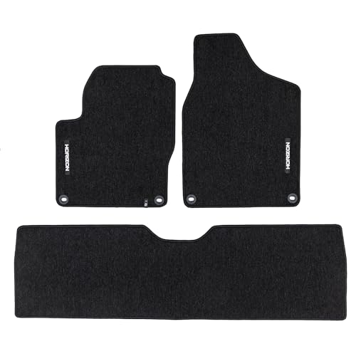 FROGUM Horizon Tapis Auto Velour Moquette pour Ford Galaxy I 1995-2006, pour Seat Alhambra I 1996-2010, pour Volkswagen Sharan I 1995-2010| Inodores | avec Fixations | Pratiques et élégants