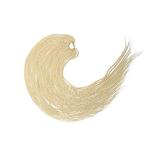 Leyoo 24" Crochet Senegalese Twist (30 Roots/Pack) Thin Senegalese Twist Crochet Braids Ombre Hair Extension For Girls (613)