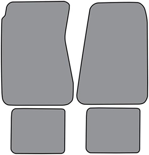 Carpet Floor Mats - Complete Die Cut Loop - fits 1968-1972 Chevrolet Chevelle Malibu (Dark Green)