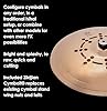 Zildjian FX Stacks 14” Cymbal Stack – Large FX Stack with Quick Tension Control – Crisp, Trashy Percussion Sound – Ideal for Metal & Hip-Hop – Includes Cymbolt Mount – Modular Bronze - FXSTK14 #3