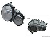 faros delanteros mercedes w211 Conjunto de faros delanteros, halógeno, para Mercedes-Benz Clase E W210 2000 – 2003 (derecha)