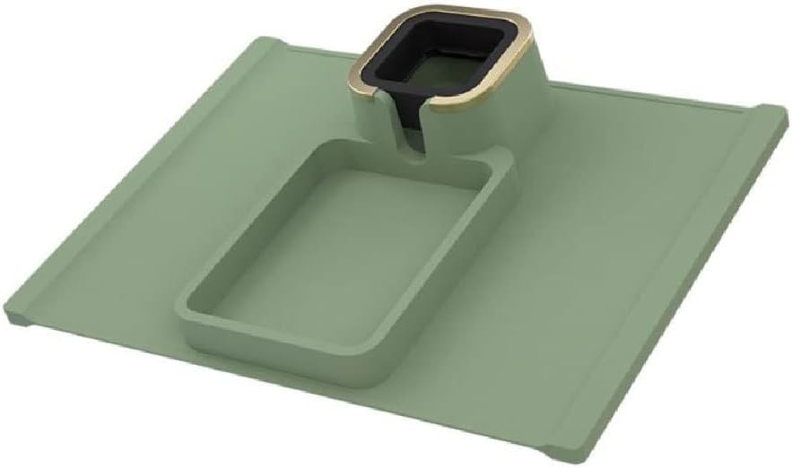 FMURY Silicone Sofa Armchair Cup Holder Tray Pallet Armchair Hanger Hanging Storage Bag Tray(Gray)